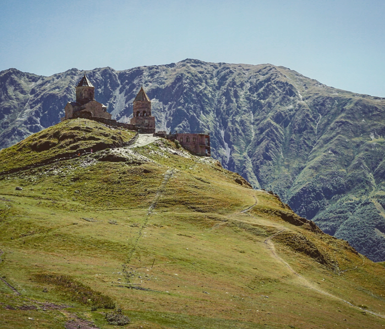 De laatste etappe in Georgië: Kazbegi